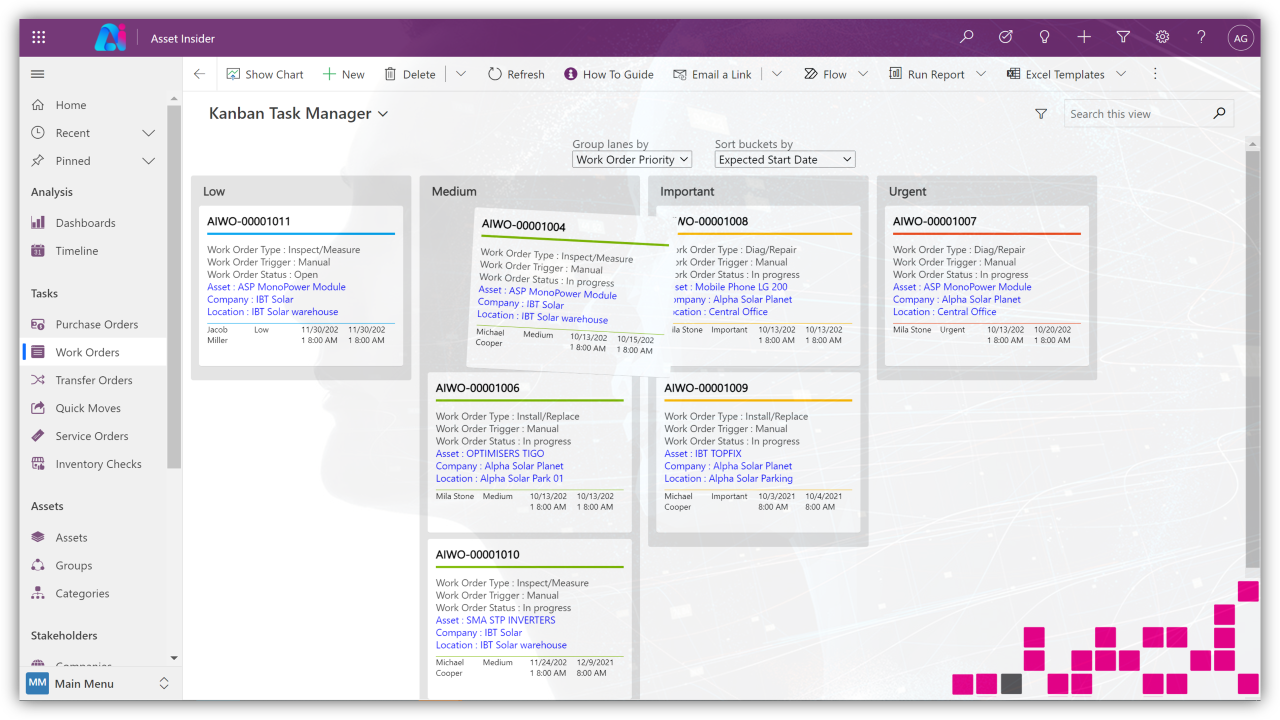 screenshot of Asset Insider
